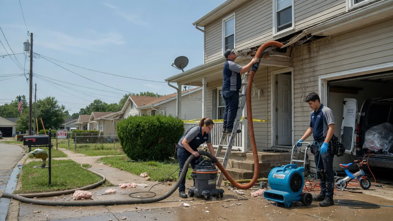 Water Damage Restoration in Exchange, WV near me